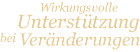 Ziele erreichen, Herausforderungen meisternWirkungsvolle Unterst&uuml;tzung bei Ver&auml;nderungen